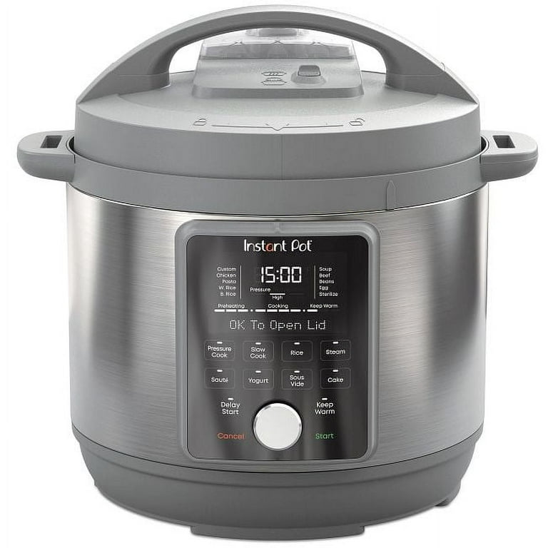 Instant Pot 112 0169 01 Duo Plus Digital Pressure Cooker Stainless Steel