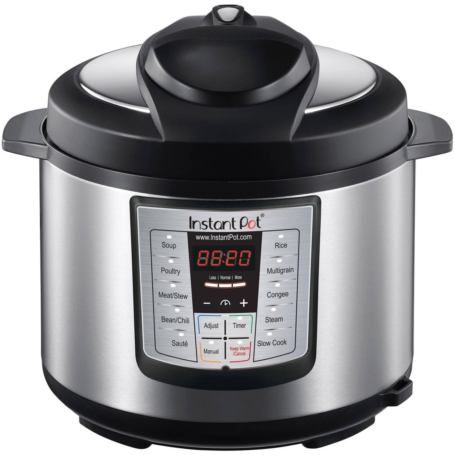 Instant Pot IP-LUX60 Stainless Steel 6-Quart 6-in-1 Multi-Functional Pressure  Cooker 