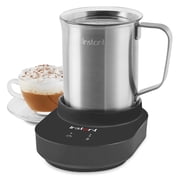 Instant Magic Froth 9-in-1 Electric Milk Steamer and Frother, 17oz Stainless Steel Pitcher, Hot and Cold Foam Maker and Milk Warmer