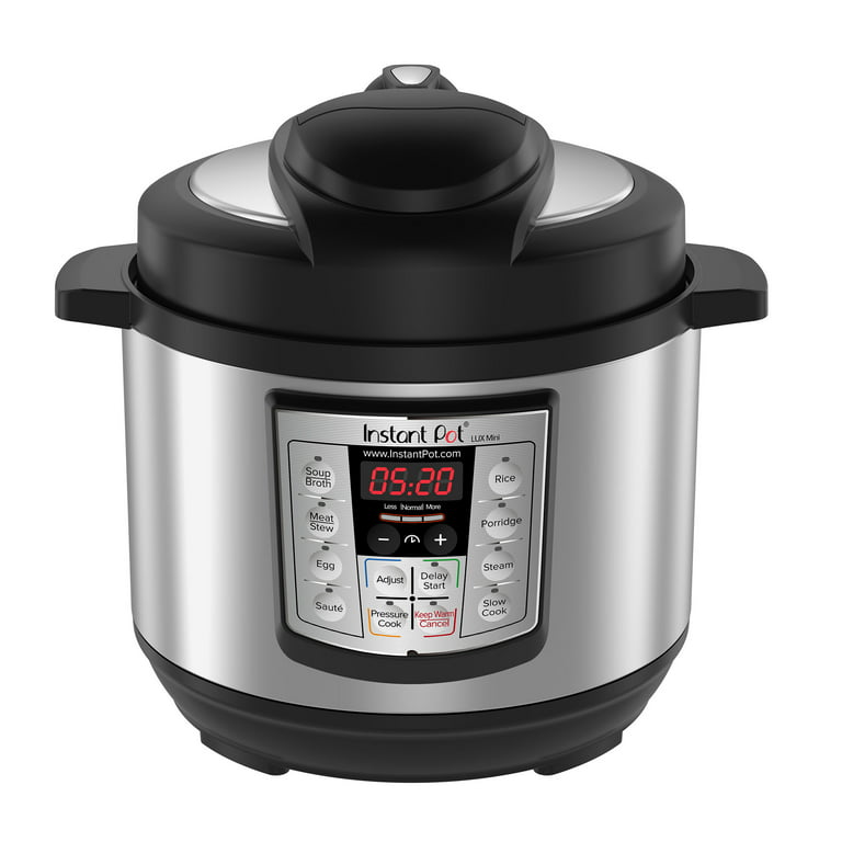  Instant Pot Duo Mini 7-in-1 Electric Pressure Cooker,  Sterilizer, Slow Cooker, Rice Cooker, Steamer, Saute, Yogurt Maker, and  Warmer, 3 Quart, 11 One-Touch Programs & 3 Quart Ceramic Cooking Pot: Home