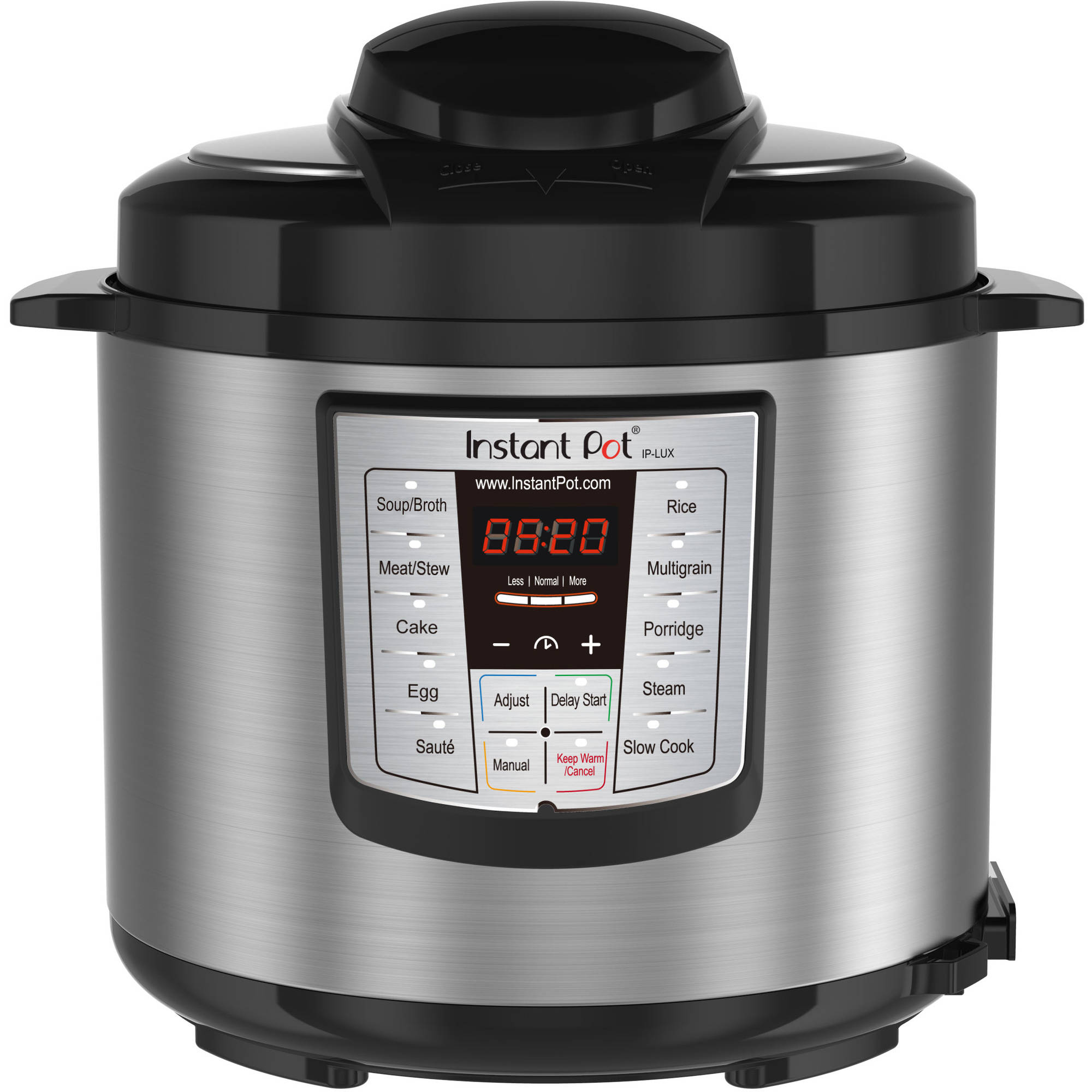 Instant Pot LUX60 6 Qt 6-in-1 Multi-Use Programmable Pressure Cooker, Slow Cooker, Rice Cooker, Saut, Steamer, and Warmer - image 1 of 7