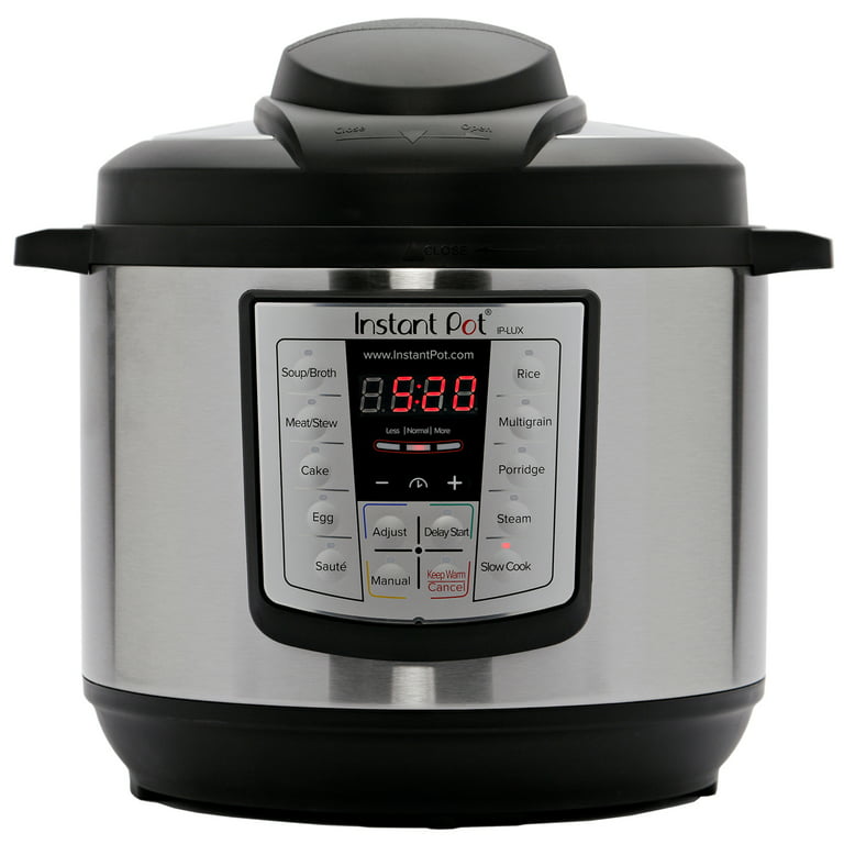 Instant Ultra 60 6 Quart Stainless Steel Pressure Slow Rice Cooker Pot 10  in 1