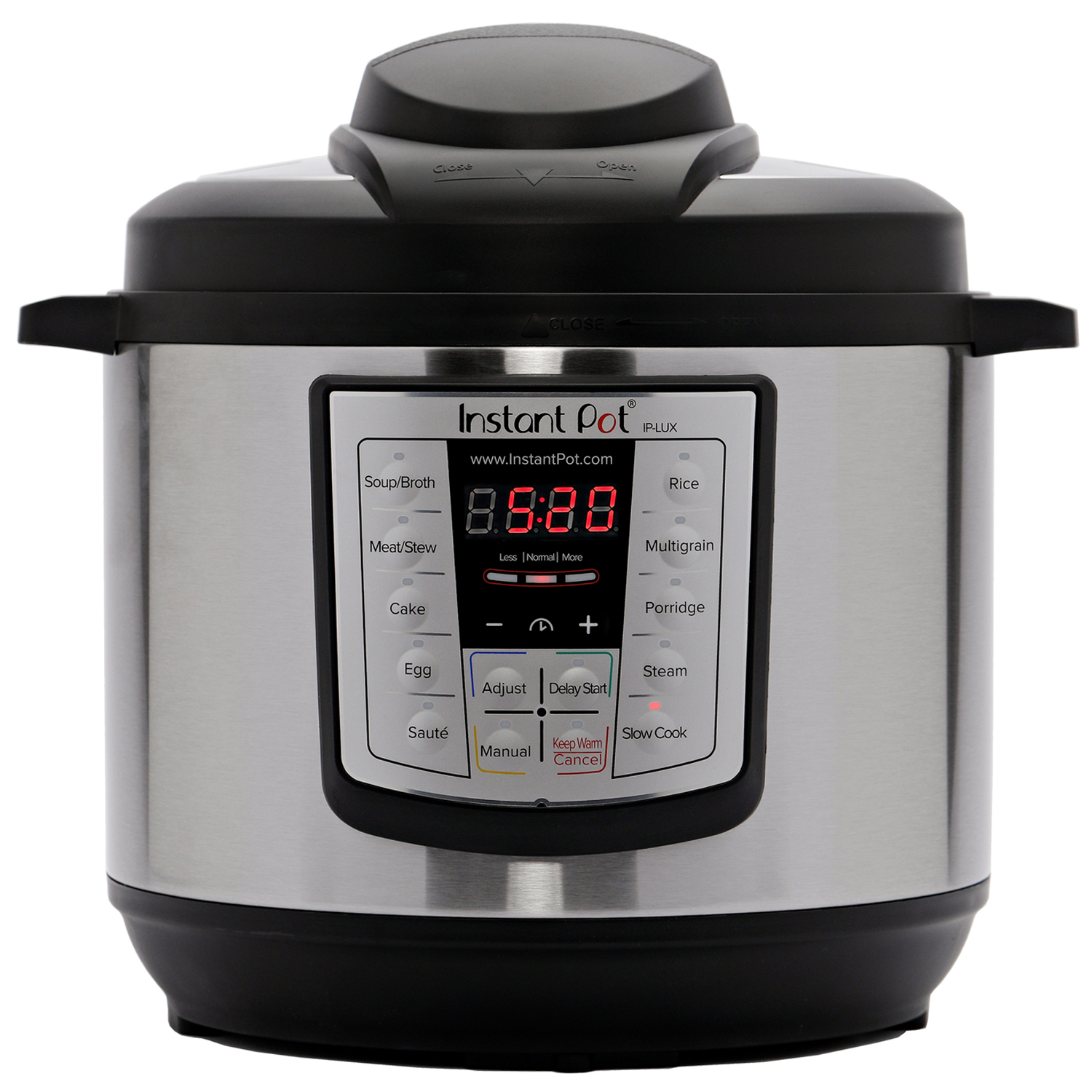 Instant Pot LUX60 V3 6-Quart 6-in-1 Multi-Use Programmable Pressure Cooker, Slow Cooker, Rice Cooker, Sauté, Steamer, and Warmer - image 1 of 7