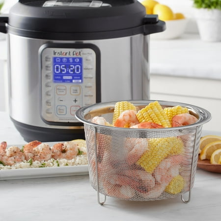 Instant Pot Official Large Stainless Steel Mesh Steamer Basket