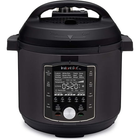 Instant Pot - 8Qt Pro Electric Pressure Cooker - Black