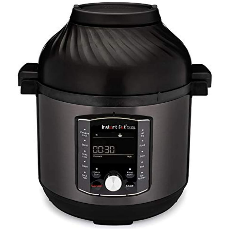 Instant Pot Duo Crisp 9-in-1 Electric Pressure Cooker and Air Fryer Combo  with Stainless Steel Pot, Pressure Cook, Slow Cook, Air Fry, Roast, Steam