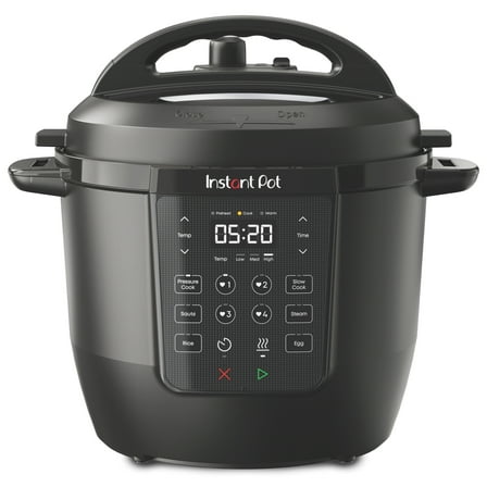 Instant Pot 6Qt RIO Chef Series 7-in-1 Multi-Cooker, Pressure Cooker, Slow Cook, & More, Black