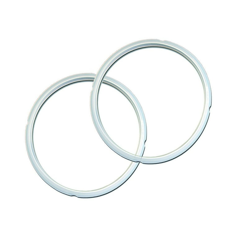 Instant Pot Sealing Ring 2 Pack Clear 5 or 6 Quart 2 Pack Sealing Ring Clear