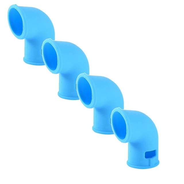 Instant Pot Steam Diverter 4PCS - Pressure Cooker Steam Release Valve Accessories, High-Temp Silicone Divert Tubes for 5/6 Qt Models, Direct Steam Away from Cabinets & Counters
