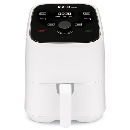 Instant Pot Vortex 4-in-1, 2-quart Mini Air Fryer Oven Combo with Customizable Smart Cooking Programs, Nonstick and Dishwasher-Safe Basket, Includes Free App with over 1900 Recipes, White