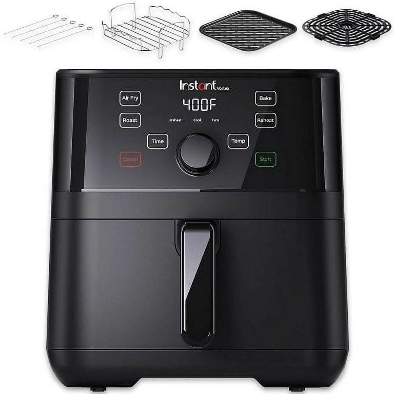 Instant Pot Vortex Air Fryer 5.7 Quart, EvenCrisp Tech, 4-in