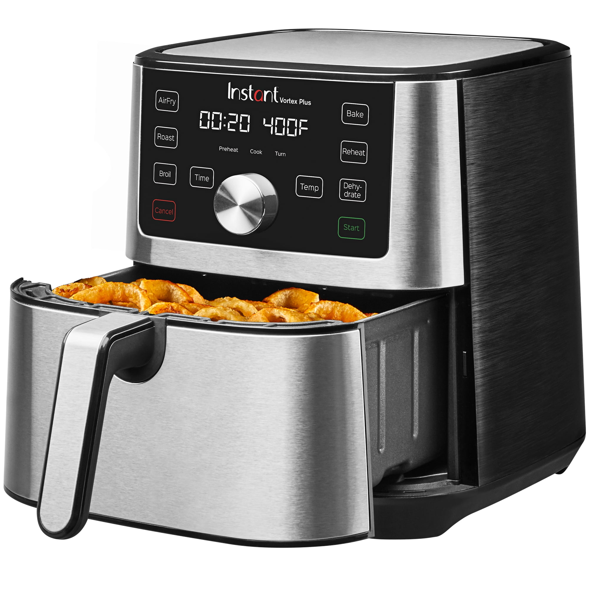  Self-Cleaning Air Fryer 5 Quart with 360 Visibility, Non-Toxic,  BPA-Free, 400F Vortex for Even Cooking, 6-in-1 Functions, Rotisserie,  Roast, Bake, Dehydrate, Vortex Air Fryer, Teflon Free : Home & Kitchen