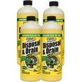 thumbnail image 1 of Instant Power Disposal and Drain Cleaner Lemon - Enzyme Clog Remover - 4 Pack, 33.8 Fl Oz, 1 of 8