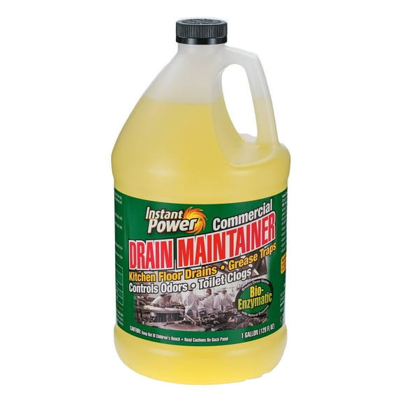 Instant Power Drain Maintainer, Lemon Scent, 128 Fluid Ounce container