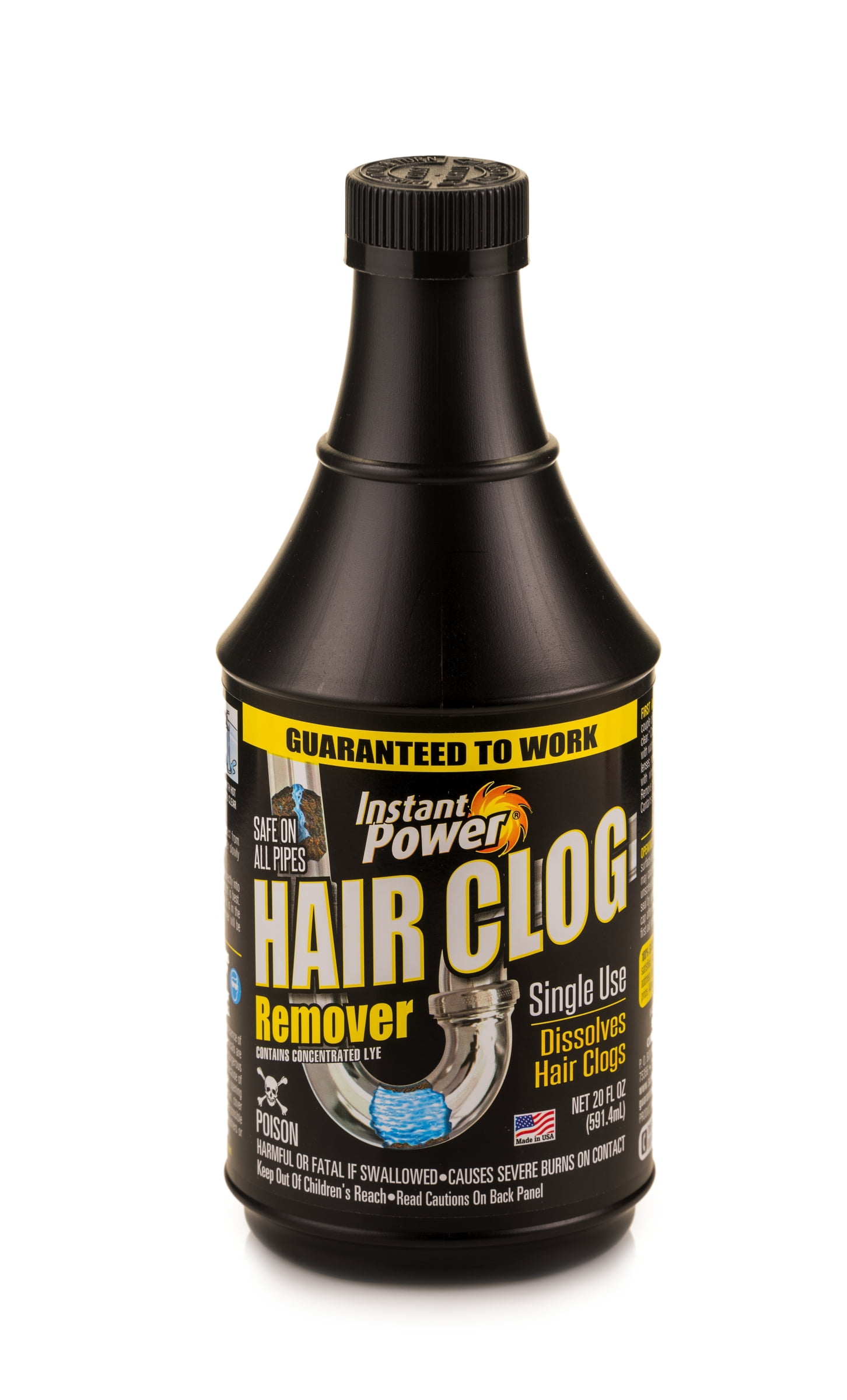 Instant Power® Hair Clog Remover 20 fl oz, Non-Acid Formulation