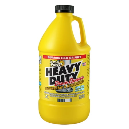Instant Power Heavy Duty Drain Opener, 1 Count, 67.6 fl oz