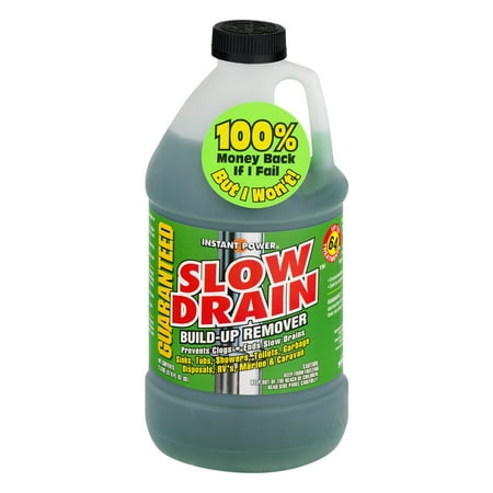 Instant Power Slow Drain Build-Up Remover, 67.6 fl oz