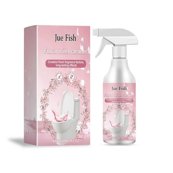 Instant Power Toilet Tank Cleaner, Bathroom Toilet Cleaning Powder, Deep Cleaning Limescale, Calcium & Rust - No Bottle, Removes Hard Stains, No Scrubbing(4oz)