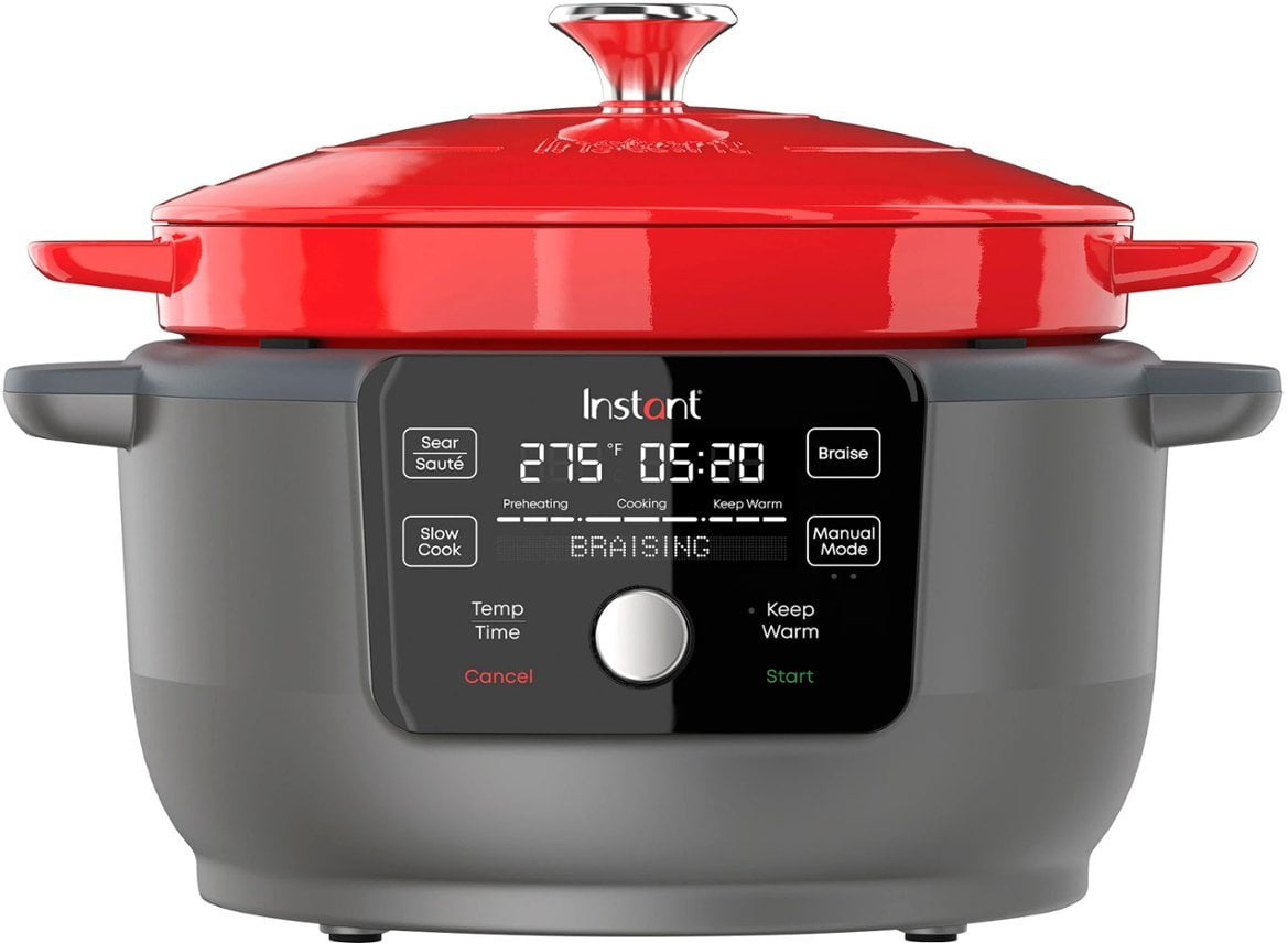 Instant Precision Cast Iron Dutch Oven