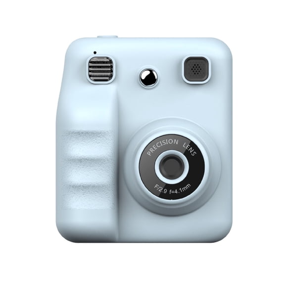 Instant Print Camera 2.4 Inch IPS Screen 1080P Rechargeable Compact Portable Digital Video Camera Digital Camera