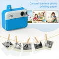 thumbnail image 1 of Instant Print Camera For Kids 12MP Digital Camera For Kids Aged 3-12 Ink Printing 1080P Video Camera With 32GB SD Card,Print Papers Blue, 1 of 6