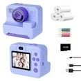 thumbnail image 1 of Instant Print Camera for Kids, 1080P HD Video Digital Toys Camera for Kids, Christmas Birthday Gifts for 3-12 Years Girls Boys (Purple), 1 of 7