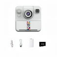 thumbnail image 1 of Instant Print Camera for Kids, 2.4 Inch Screen Portable Digital Cameras for Boys & Girls Age 5-12 Birthday Gifts - White, 1 of 8