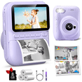 thumbnail image 1 of Instant Print Camera for Kids, 3.0" HD 1080P Digital Video Instant Camera for Boys & Girls Age 3-12 Birthday Gifts - Purple, 1 of 9