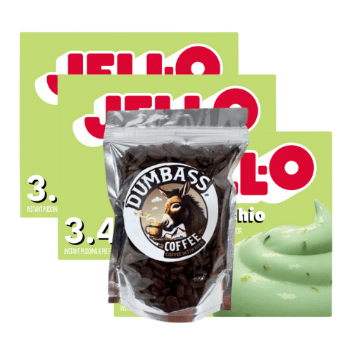 Instant Pudding & Pie Filling Mix 3.4 oz (Pack of 3) (Pistachio) - Dumbass Coffee Beans