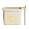 thumbnail image 1 of Instant Ramen Noodle Bowl, Heat-Resistant Handle with Drainage & Built-In Fork Storage(RL Beige 1PC), 1 of 8