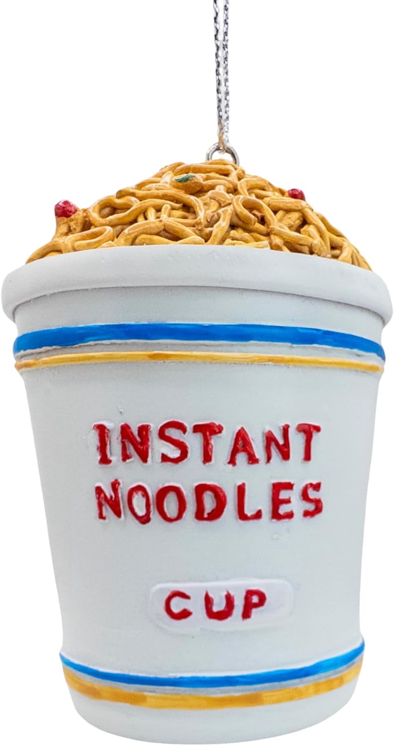 Instant Ramen Noodles Cup Christmas Tree Food Ornament - Walmart.com