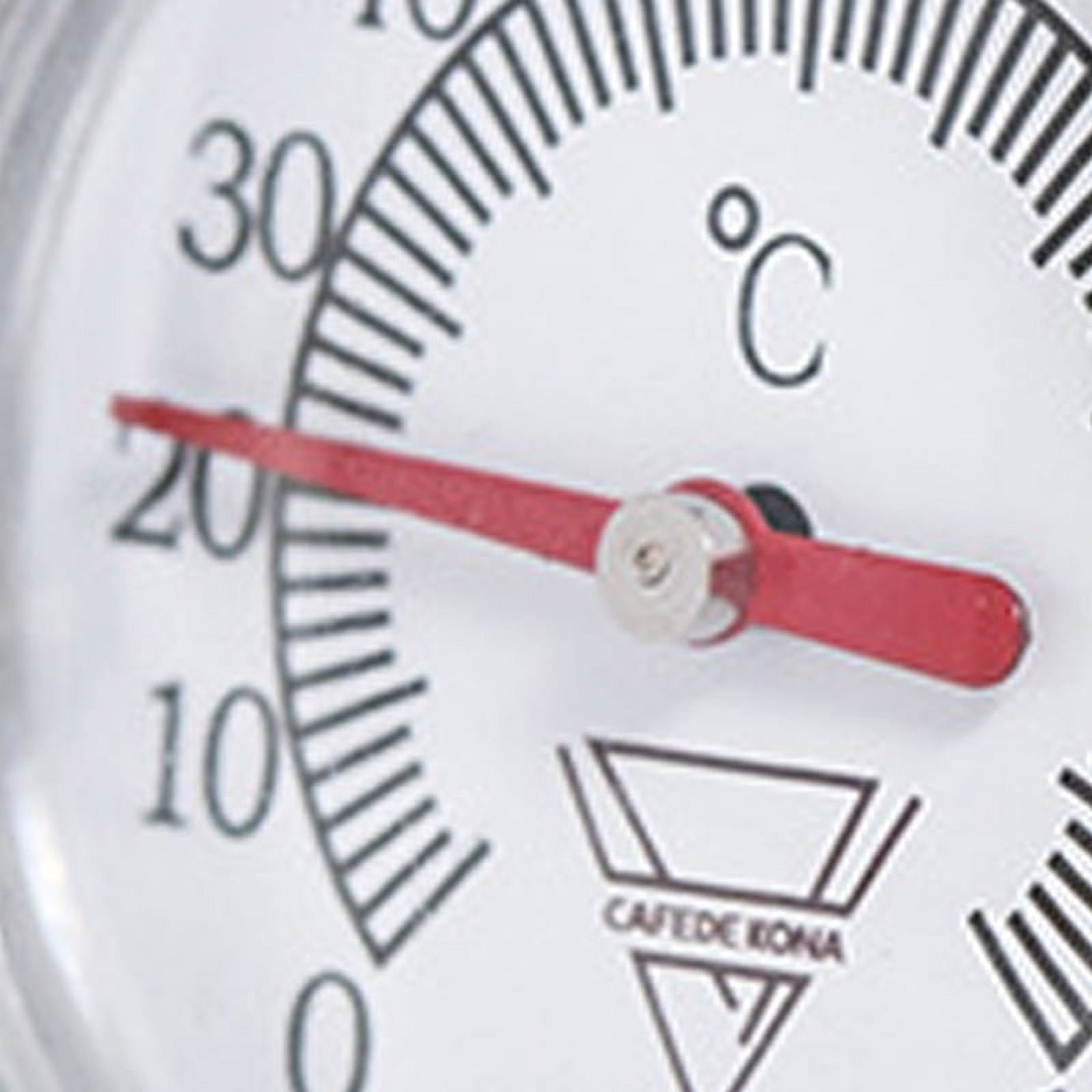 Instant Read Dial Thermometer Clip On Milk Frothing Thermometer for