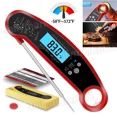 thumbnail image 1 of Instant Read Digital Meat Thermometer Electronic Kitchen Food Cooking Bbq Grill, 1 of 6
