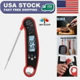 thumbnail image 1 of Instant Read Digital Meat Thermometer Fast For Kitchen Food Bbq Cooking Grilling, 1 of 6