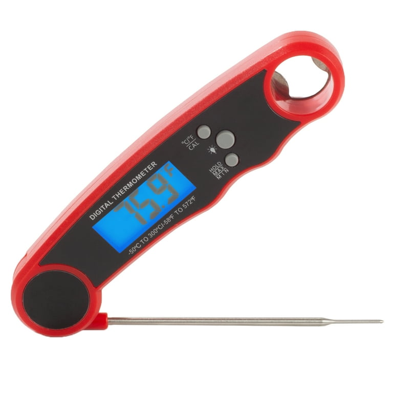 Instant Read Meat Thermometer 40in Probe Wire Digital Oven Safe Food  Thermometer for Cooking with – купить по низким ценам в интернет-магазине  Joom