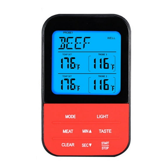 Instant Read Meat Thermometers, Oven Safe with Remote Monitoring and Magnetic Back for Secure Placement on Grill, Smoker, Oven, and BBQ (Supports Bluetooth Connectivity)
