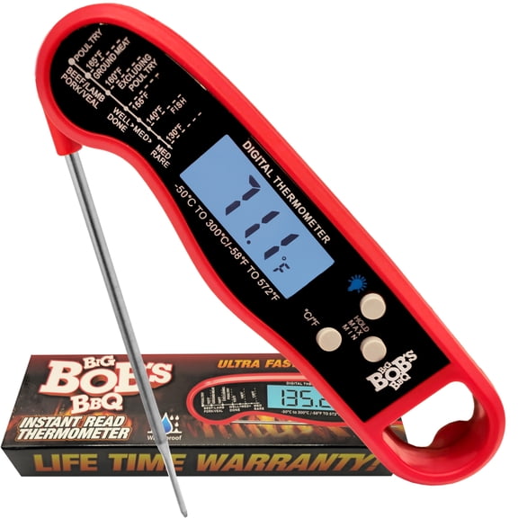 Instant Read Meat and Food Thermometer with Digital Display