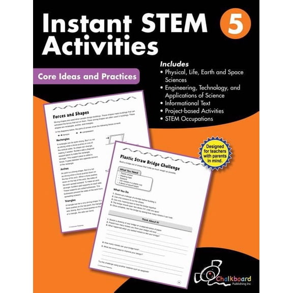 Chalkboard Publishing Workbooks Instant STEM Activities Grade 5, (Paperback)