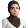 thumbnail image 1 of Instant Scarf For Women,Muslim Flexible Turban with Buttons Ready to Wear Easy,Chic Sport Jersey Hijab Head Scarf, 1 of 7