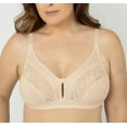 thumbnail image 1 of Instant Shaping 2 Pack Wire Free Tricot and Lace Keyhole Bra, 1 of 1