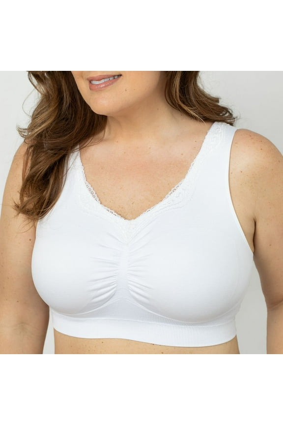 Seamless Leisure Bra with Removable Pads