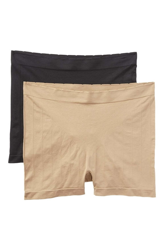 Women's 2 Pack Seamless Boyshort Shapewear