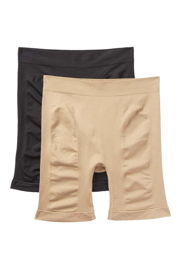 Women's 2 Pack Seamless Long Leg Shapewear