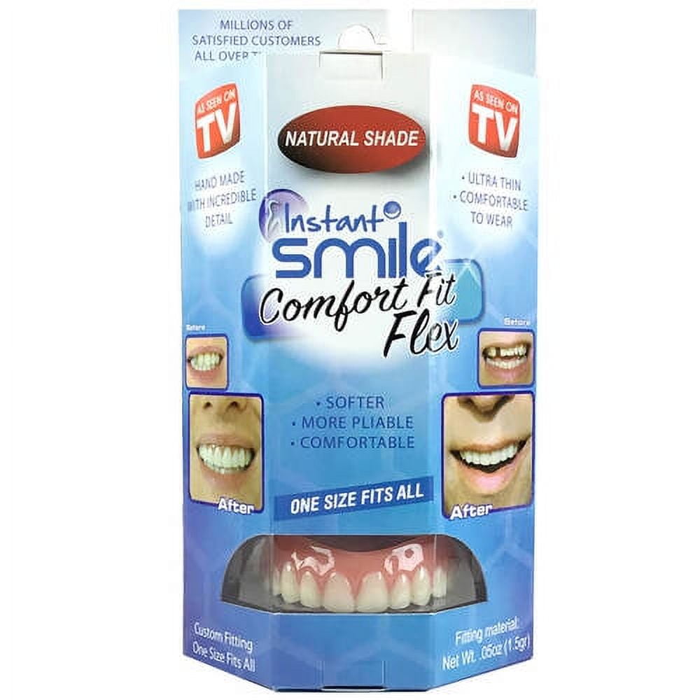 Instant Smile Comfort Fit Flex Upper Veneer Natural White