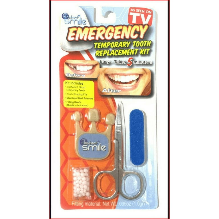 Instant Smile Temporary Tooth Kit 10 Teeth 3 Shades