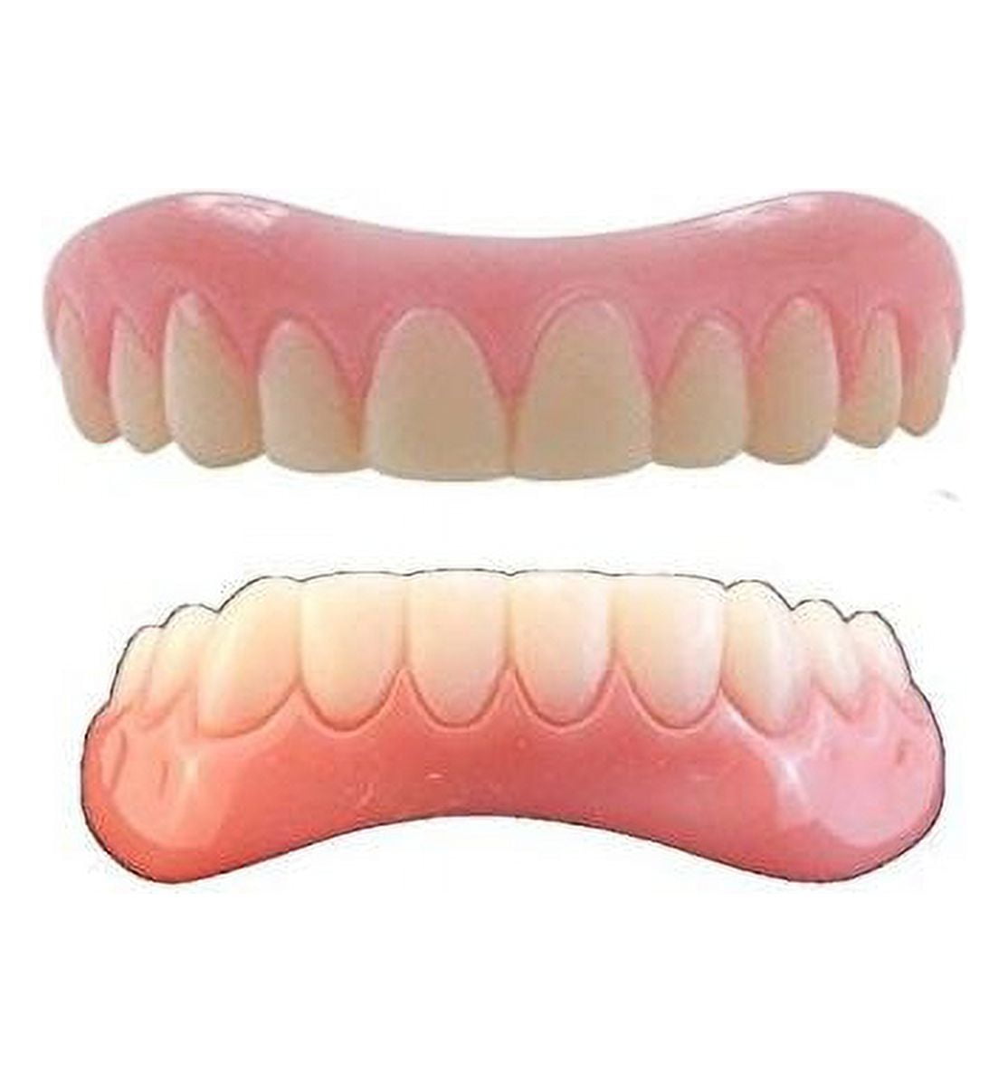 Instant Smile Set with Medium Top and Bottom Veneers with ONE Extra Pkg