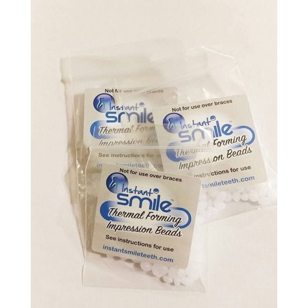 Instant Smile Teeth 10 pack THERMAL FITTING BEADS