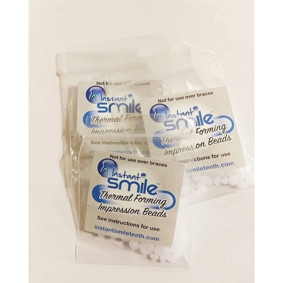 Instant Smile Teeth 10 pack THERMAL FITTING BEADS