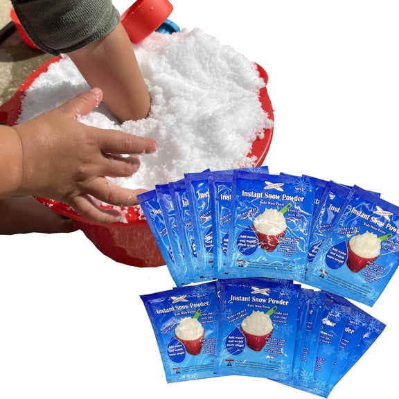 Instant Snow Powder Bring Winter Fun Anywhere You Want 20 Packs