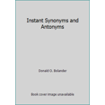 thumbnail image 1 of Pre-Owned Instant Synonyms and Antonyms (Hardcover) 0911744061 9780911744064, 1 of 1